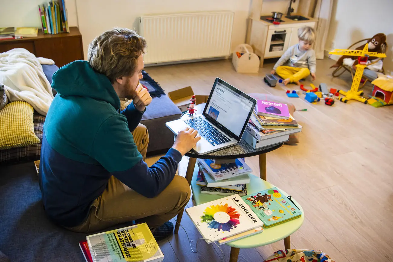 Zespół pracujący zdalnie w Polsce